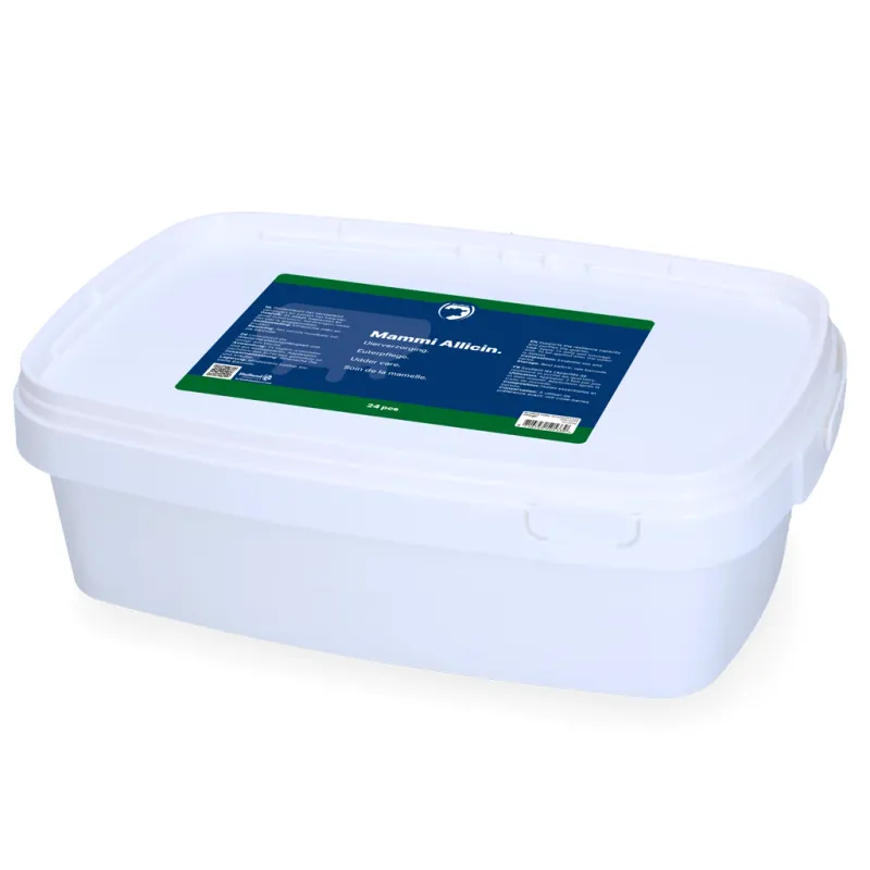 Mammi Allicin Euterpflege – 24 Stück – Öl, Kräuter – Reinigt Euter