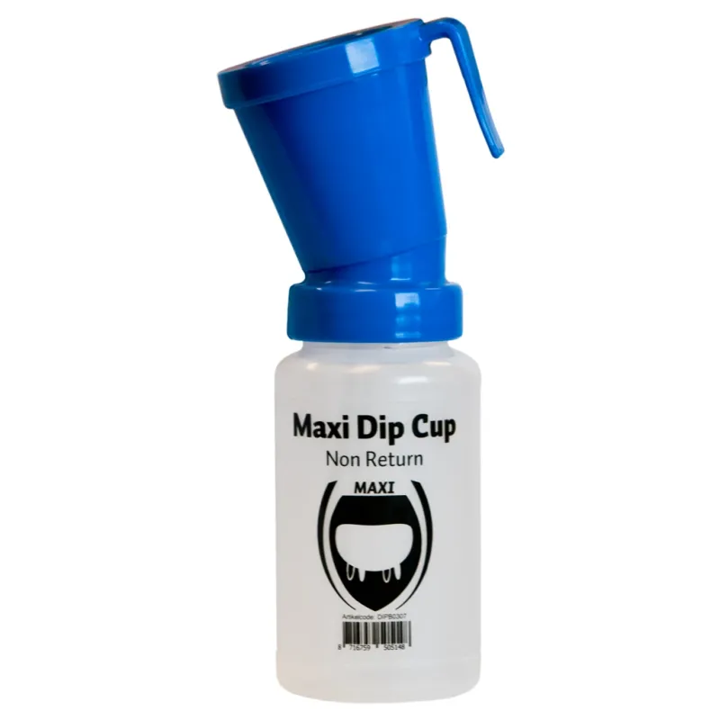 Maxi Dip Cup Steildipper Teat Dip Cup – 300 ml – Praktischer Tauchbecher