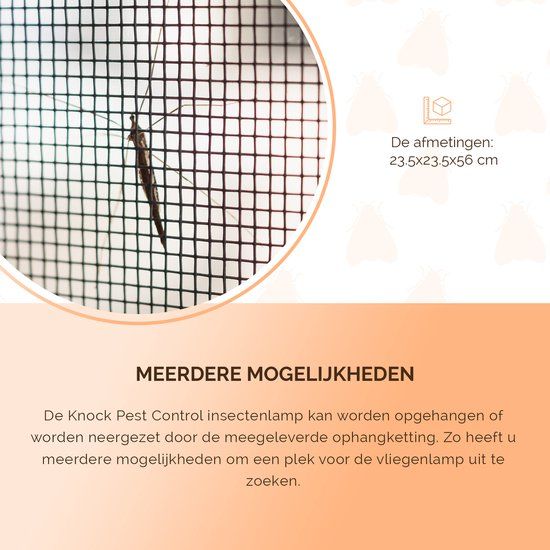 UV-A-Licht-Insektenlampe zur Schädlingsbekämpfung – 36 Watt – 300 m²