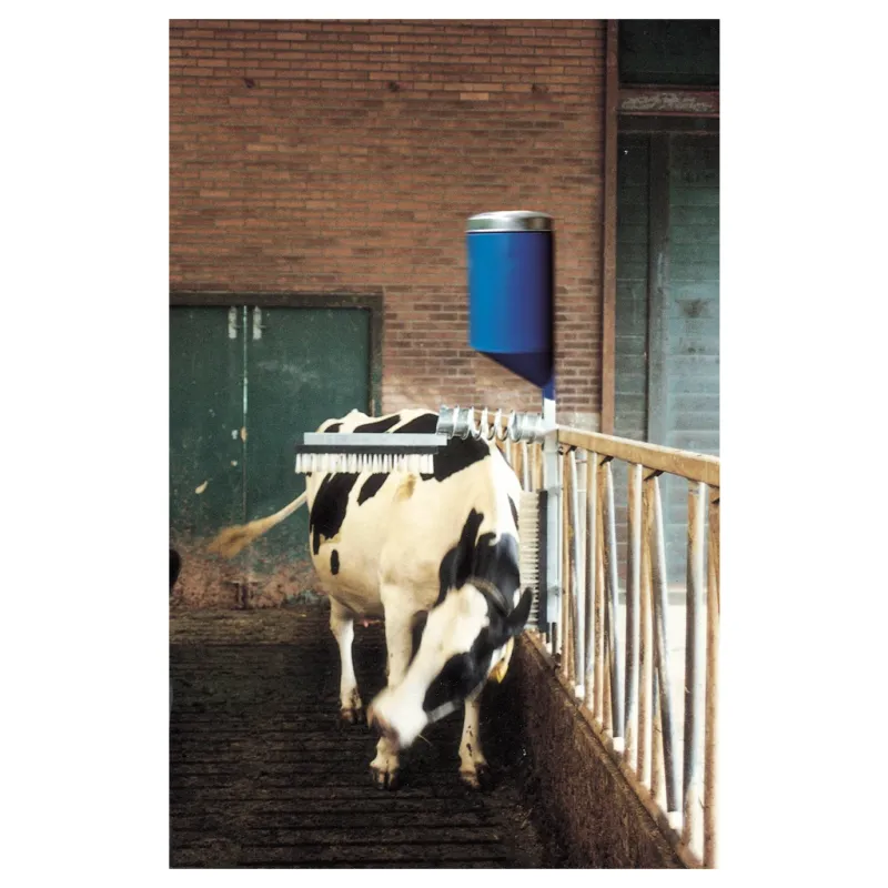 Viehbürste Komplett mit Hautpflege – Bekämpft Parasiten – Macht Rasieren überflüssig