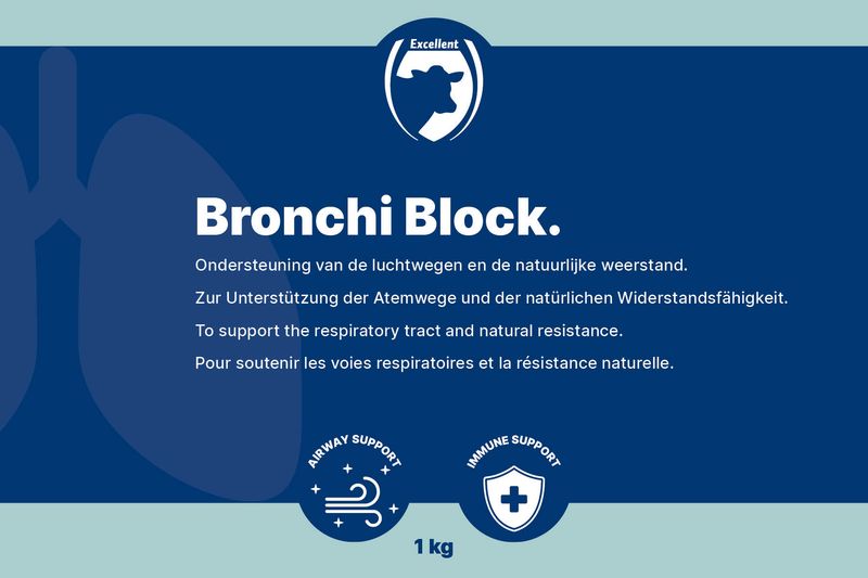 Bronchialblocker – Ergänzungsfuttermittel – Kälber, Schafe, Ziegen
