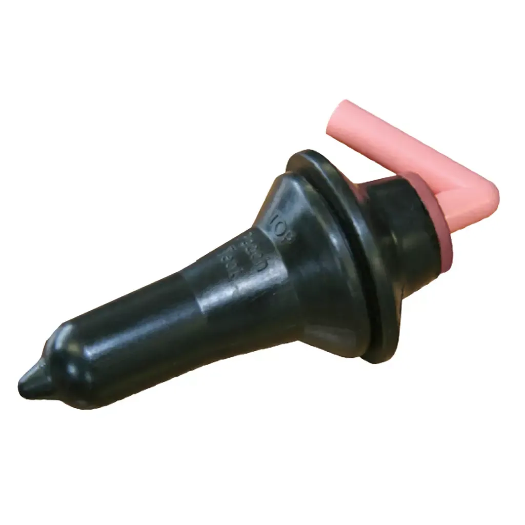 Kalbereimer-Sauger – 100 mm – Schwarz – Realistischer Kälbersauger