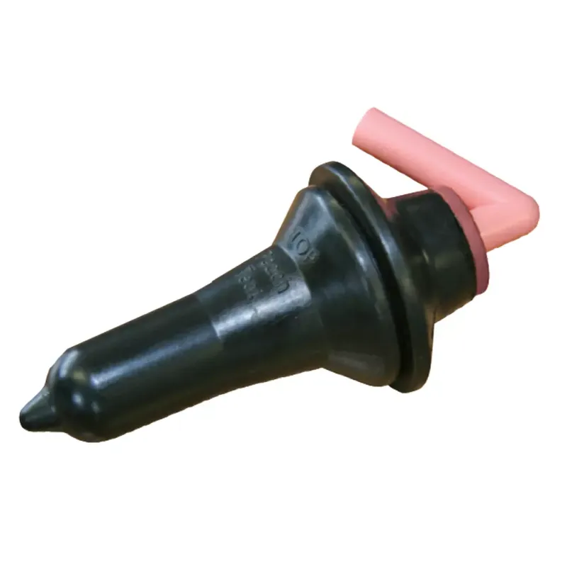 Kalbereimer-Sauger – 100 mm – Schwarz – Realistischer Kälbersauger