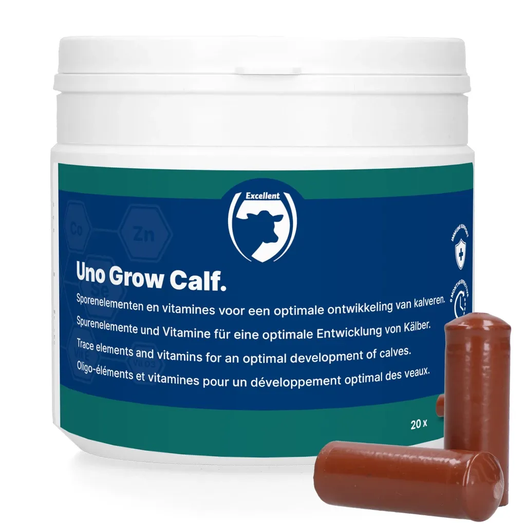 Uno Grow Calf – 20 x 40,5 g – Ergänzungsfuttermittel – Kälber