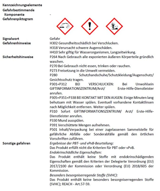 Uniek (Kupfersulfat) – 20 kg – Klauenpflege für Rinder/Schafe – 98% Reinheit