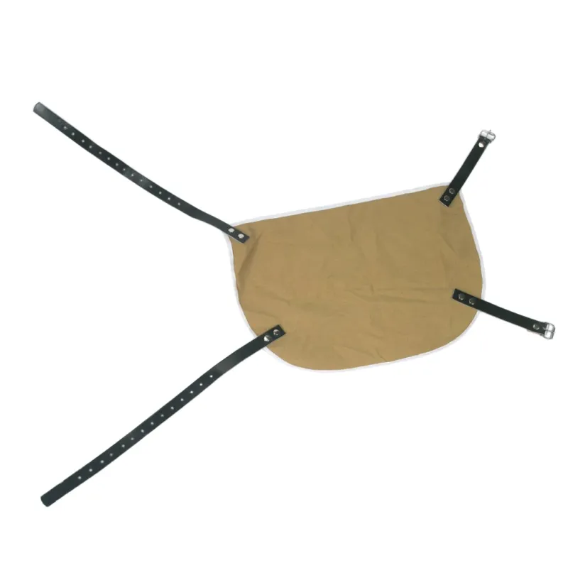 Viehblende mit starkem Lederriemen – Ideale Form und Grösse