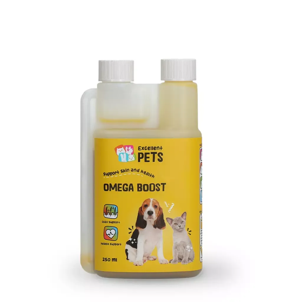 Excellent Pets Omega Boost – 250 ml – Haut, Fell, Darmfunktion