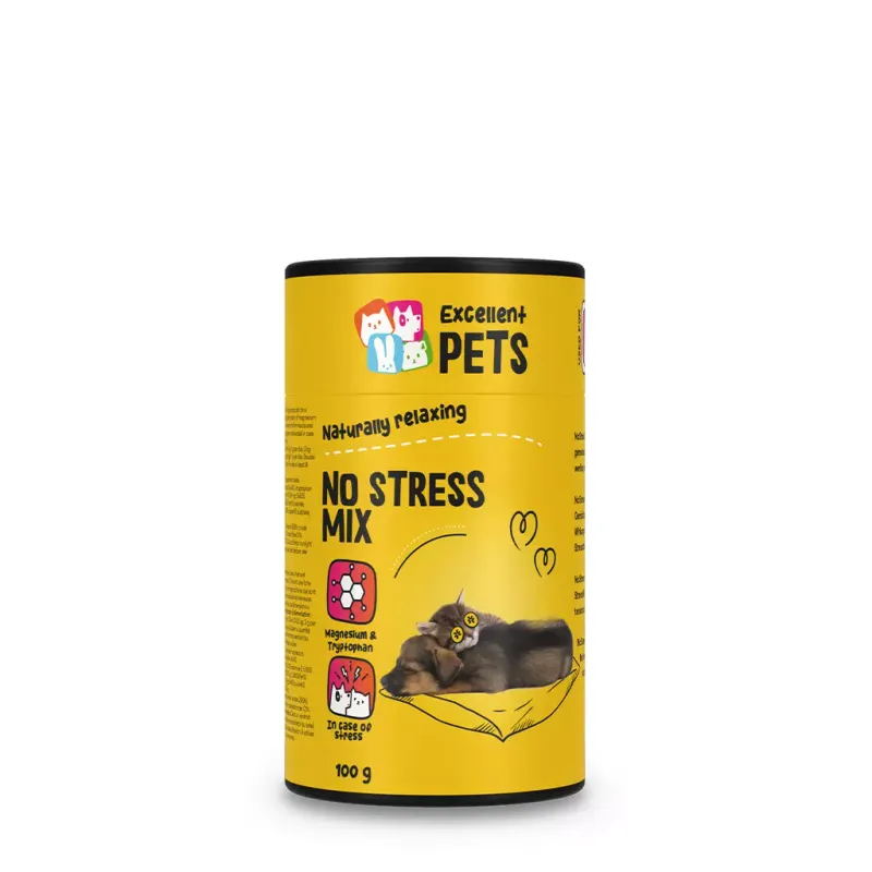 Excellent Pets No Stress Mix – 100 g – Entspannung bei Stresssituationen