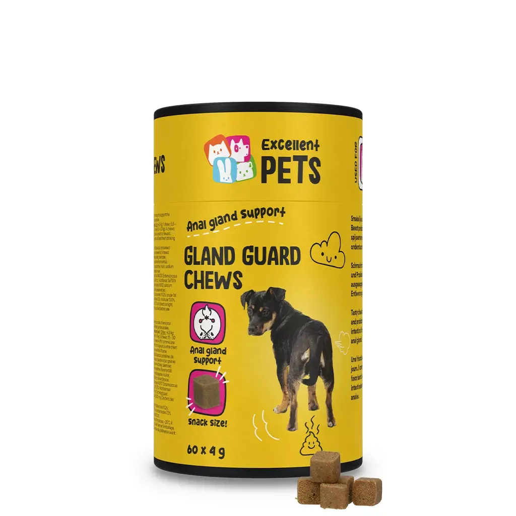 Excellent Pets Gland Guard Soft Chews – 60 Treats – Analdrüsen &amp; Verdauung