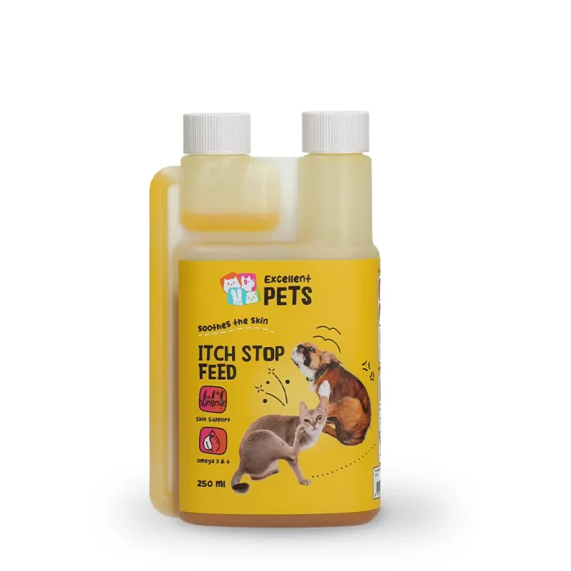 Excellent Pets Itch Stop Feed – 250 ml – für Haut &amp; Fell