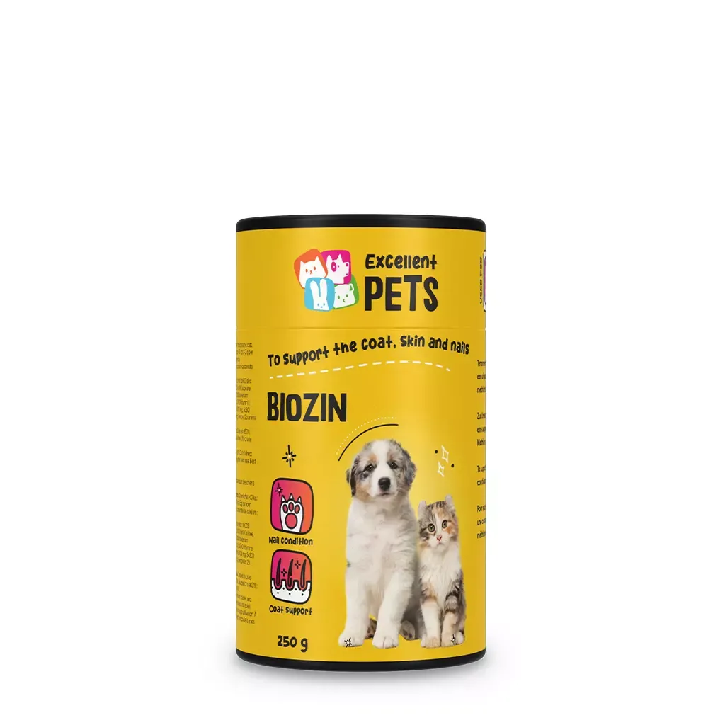 Excellent Pets Biozin – 250 g – Fell, Haut, Nägel
