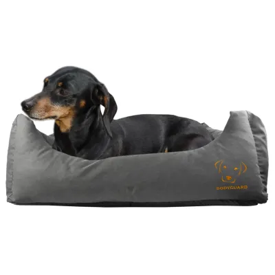 Bodyguard Sofa Bed Grau S – Hundebett – Schutz vor Flöhen und Zecken
