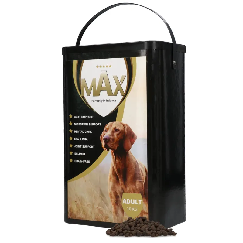 Max Adult – 10 kg – 5-Sterne-Futter – Ausgewogen &amp; Nährstoffreich – Hundefutter