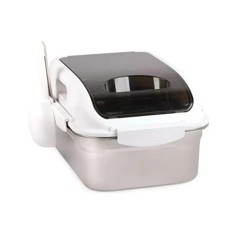 AFP Stainless Steel Pet Food Container – Edelstahl - 6,5 Liter – Hygienisch