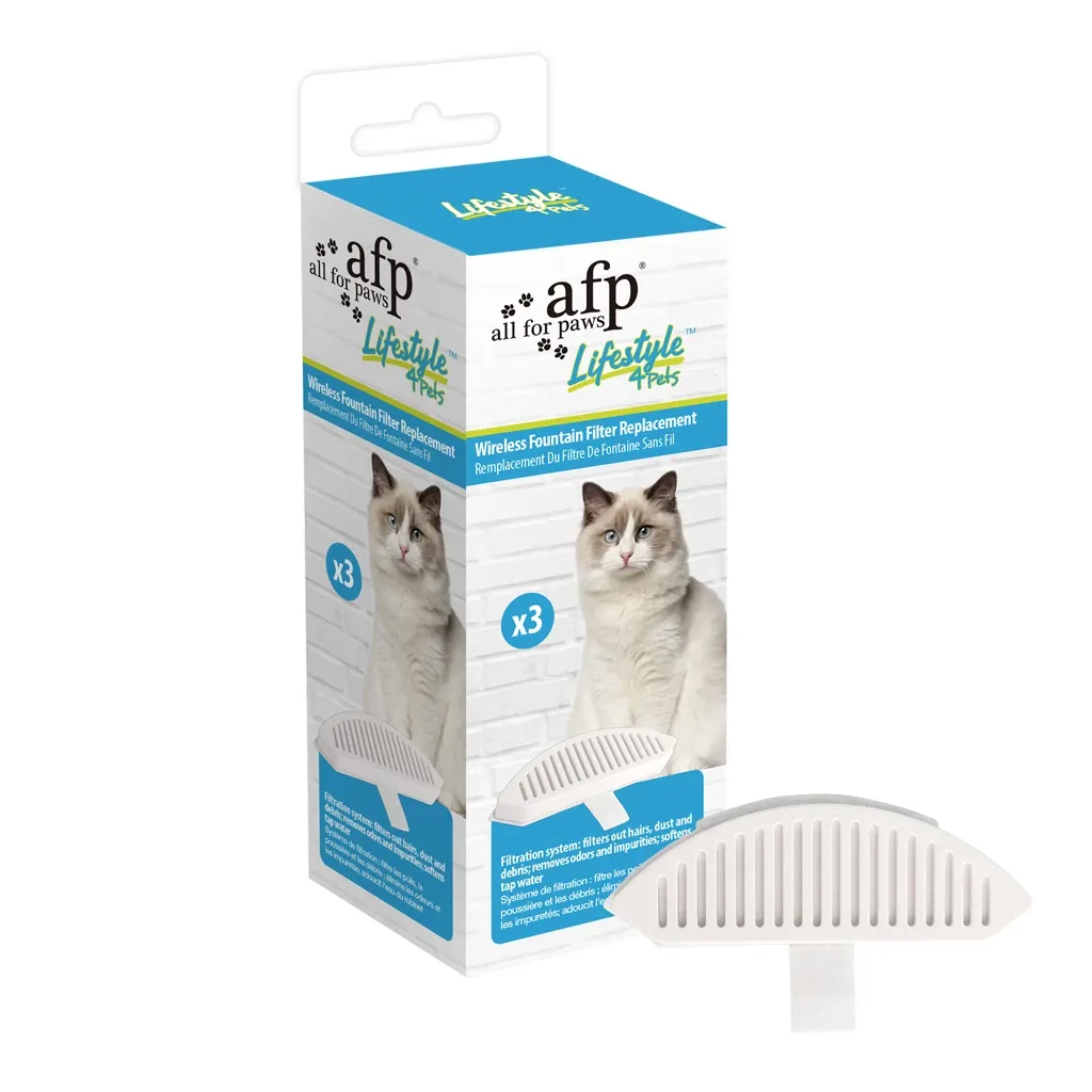Ersatzfilter AFP Lifestyle 4 Pets Wireless Fountain Filter Replacement 3er-Pack