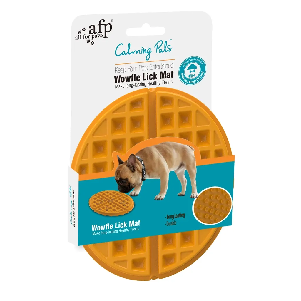AFP Calming Pals - Waffel Leckmatte – Stressabbau – Langsames Fressen