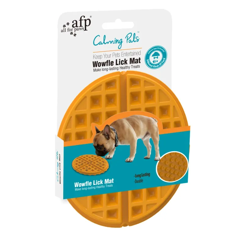 AFP Calming Pals - Waffel Leckmatte – Stressabbau – Langsames Fressen