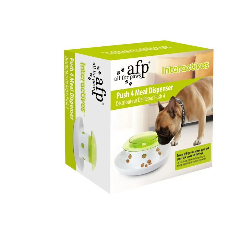 AFP Interactives Push 4 Meal Dispenser – Futter-/Snackspender – Interaktiv
