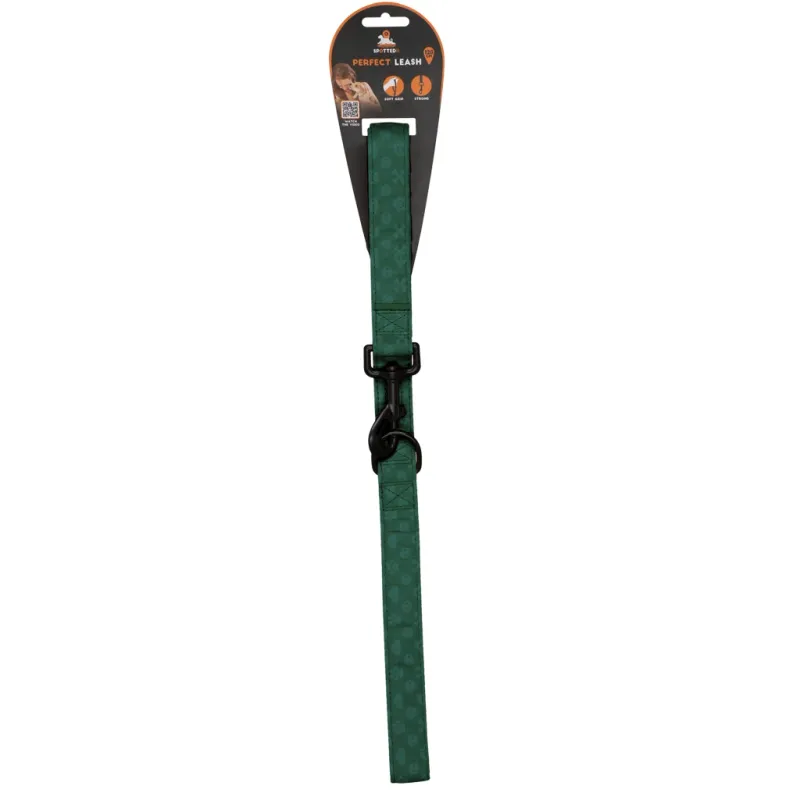 Spotted! Pro Perfect Leash 120 cm Grün – Hundeleine – Profi-Qualität