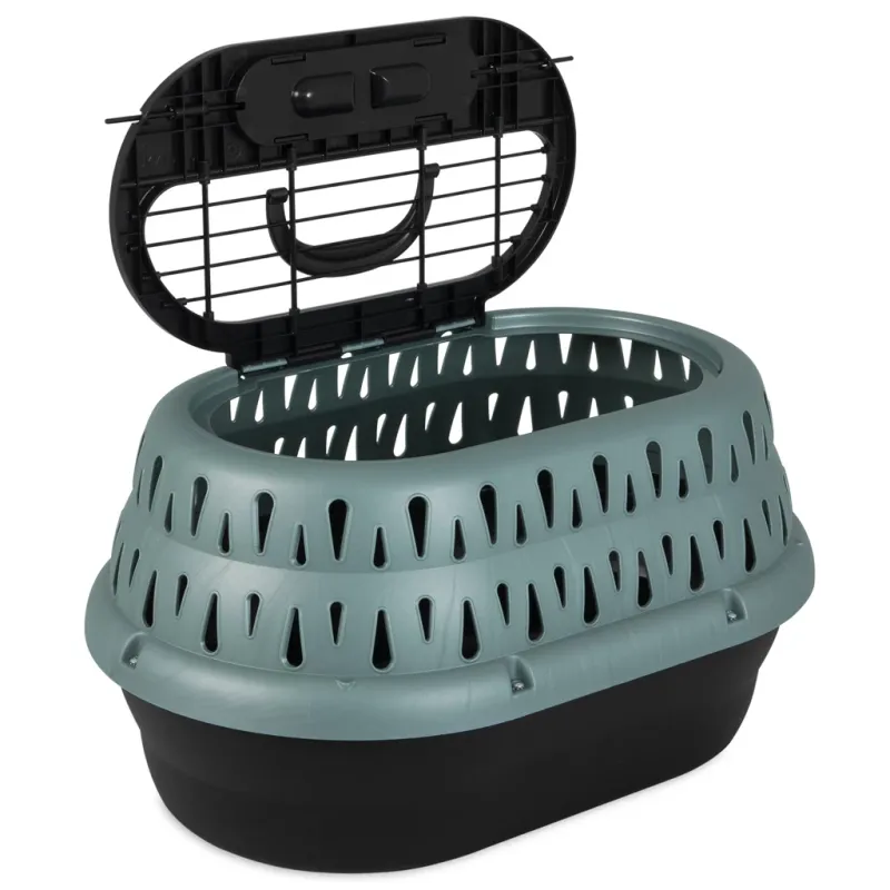 Petmate Top Load Cat Kennel Pearl Green Frost – Reisekorb – Katze