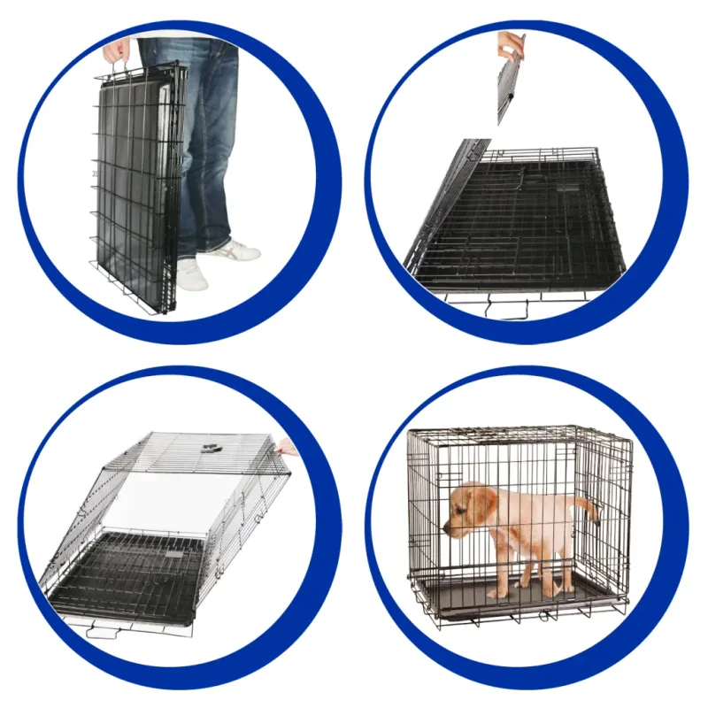 Pawise Wire Dog Crate M – Hundebox – Transport – Training