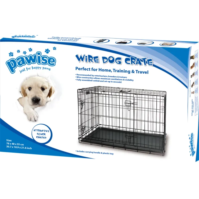 Pawise Wire Dog Crate XXL – Hundebox – Transport – Training