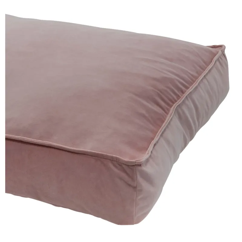 Madison Velours Lounge Cushion Rosa M – Hundekissen – Katze
