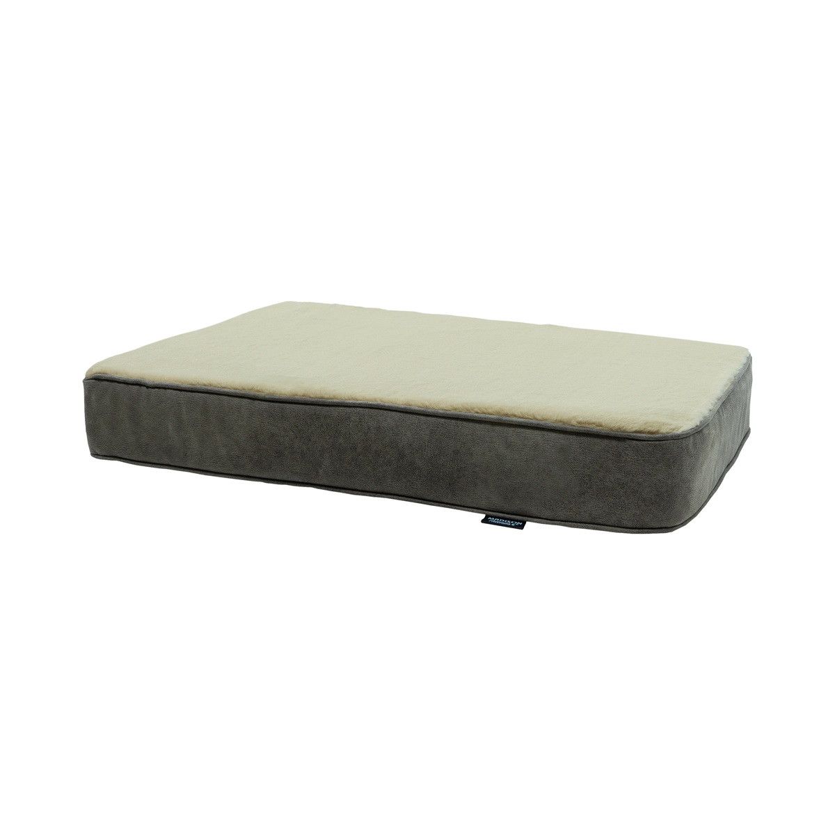 Madison Orthopädisches Hundebett Taupe S – Memory Foam