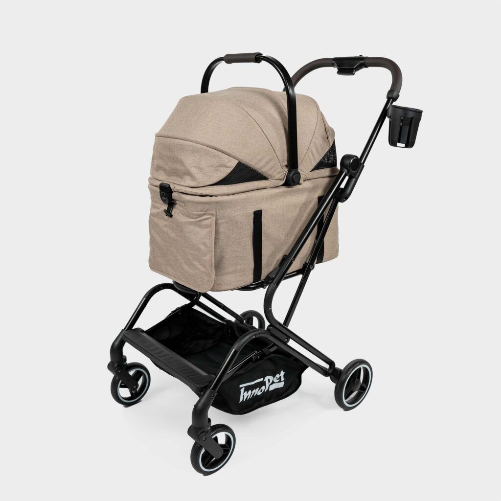 Innopet Hundewagen Hundebuggy Pet Stroller Nomad, beige, bis 20kg