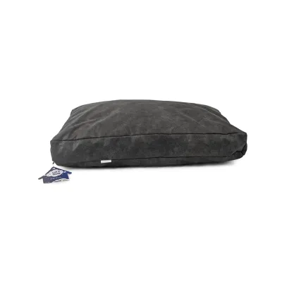 Let's Sleep Plush Pillow Hundebett M Anthrazit – Schaumstoffflocken