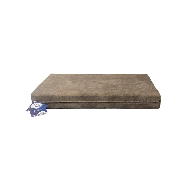 Let's Sleep Mellow Mattress Orthopädisches Hundebett M Taupe