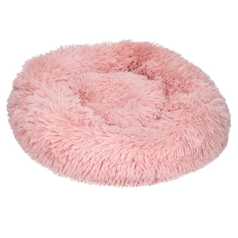 Let's Sleep Donut Rosa M – Hundebett – Katzenbett – Fluffy