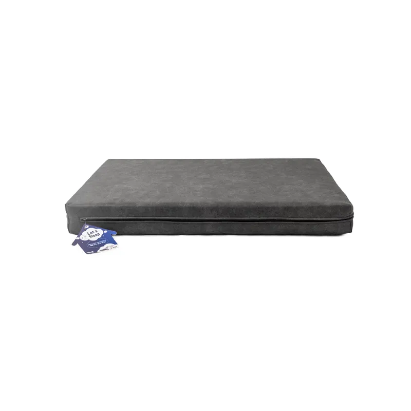 Let's Sleep Mellow Mattress Orthopädisches Hundebett L Anthrazit