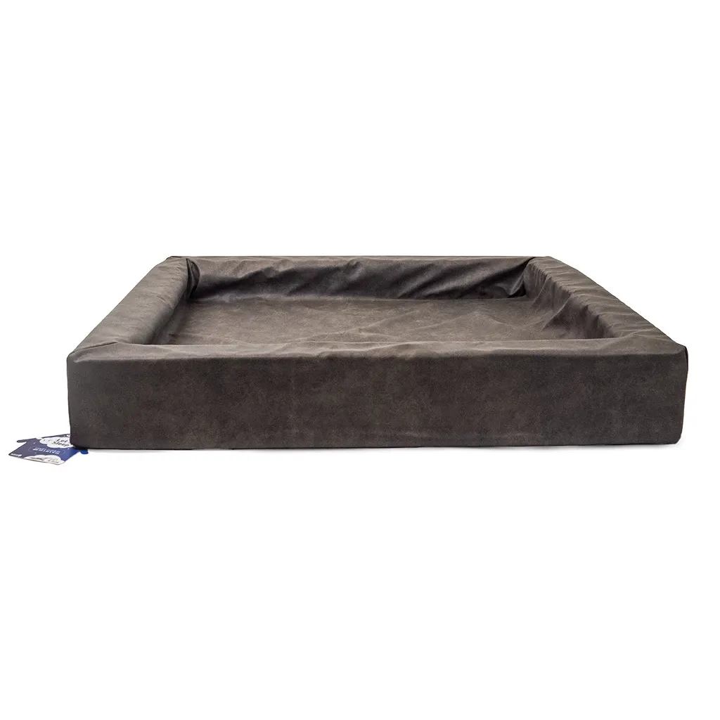 Let's Sleep Comfy Cushion Hundebett L Anthrazit – Lounge-Bett