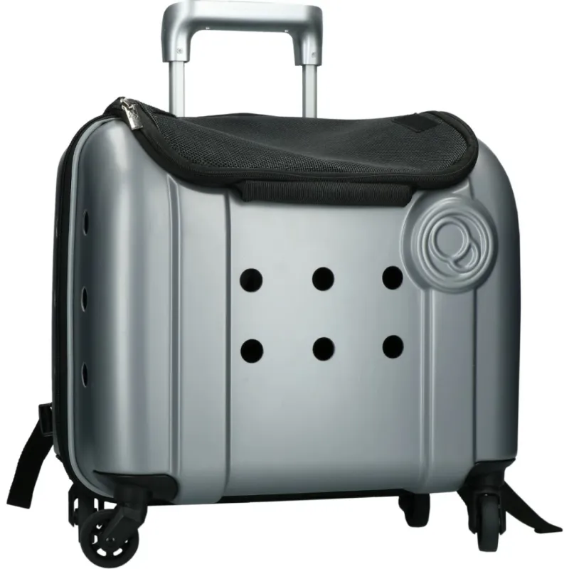 Compaws Hundetrolley London 40 cm Grau – Reise – Rucksack
