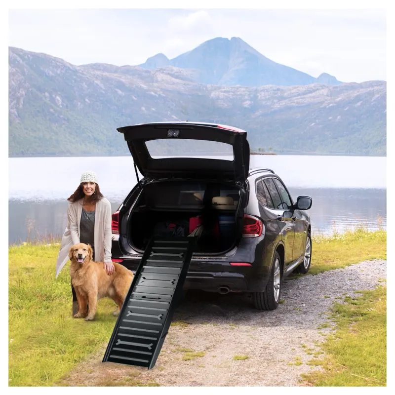 AFP Auto-Hunderampe Klappbar – Travel Dog - Car Ramp - 4 Fold