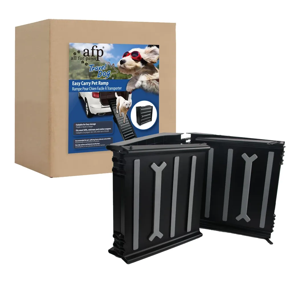 AFP Auto-Hunderampe Klappbar – Travel Dog - Car Ramp - 4 Fold