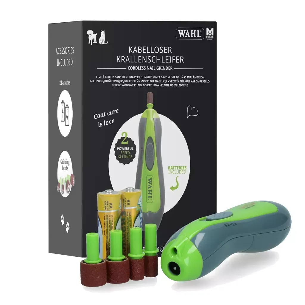 Wahl Kabelloser Krallenschleifer – Schnurlose Nagelfeile – Hunde – Katzen