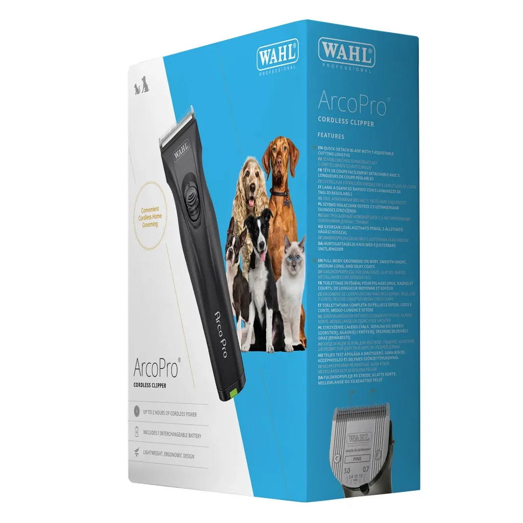 Wahl ArcoPro Cordless Clipper Trimmer – Akku – Schermaschine