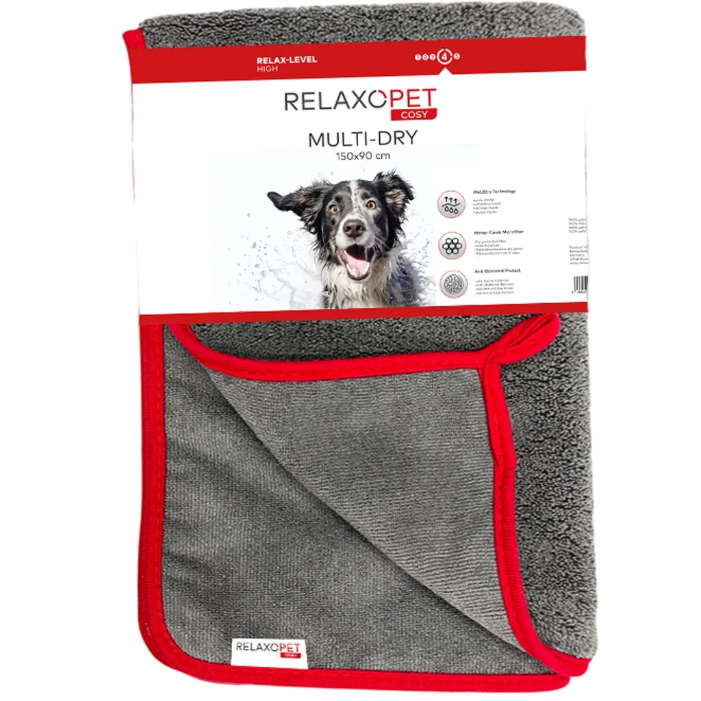 Relaxopet Cosy Multi-Dry XL – Mikrofaserhandtuch – Hunde