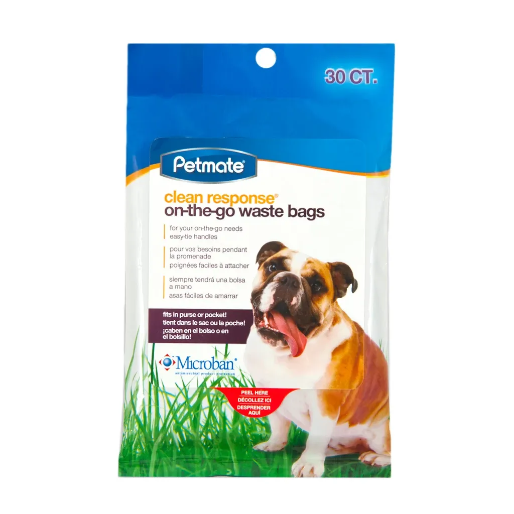 Petmate Clean Response on-the-go Waste Bags – Kotbeutel – 30 Stück