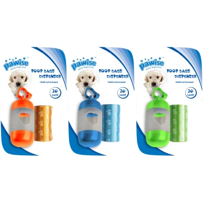 Pawise Poop Bag Dispenser – Kotbeutelspender – 2x20 Beutel