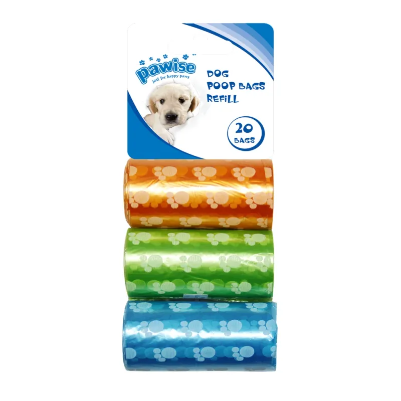 Pawise Refill Poop Bag 3-Pack – Nachfüll-Kotbeutell