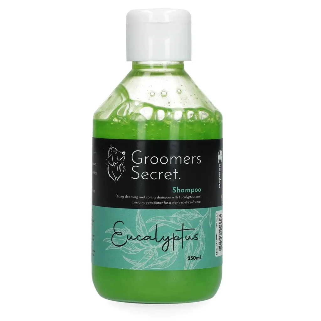 Groomers Secret Shampoo Eukalyptus 250 ml – Fellpflege – Hunde – Katzen