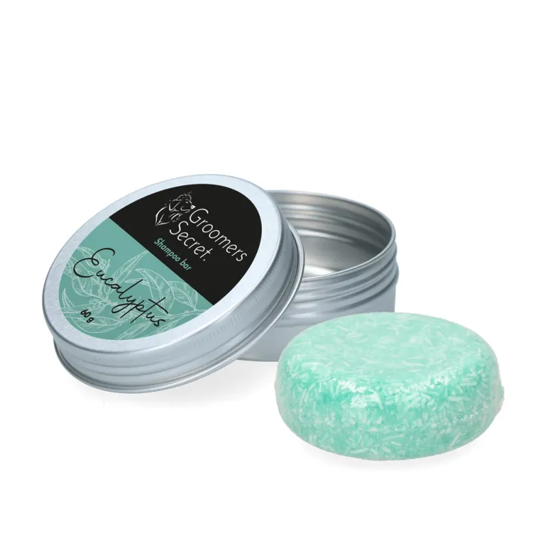 Groomers Secret Shampoo Bar Eukalyptus – Vegan – Fellpflege