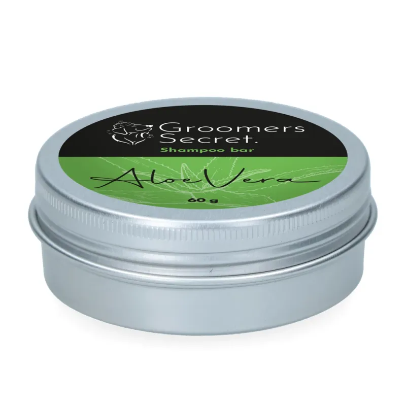 Groomers Secret Shampoo Bar Aloe Vera – Vegan – Fellpflege
