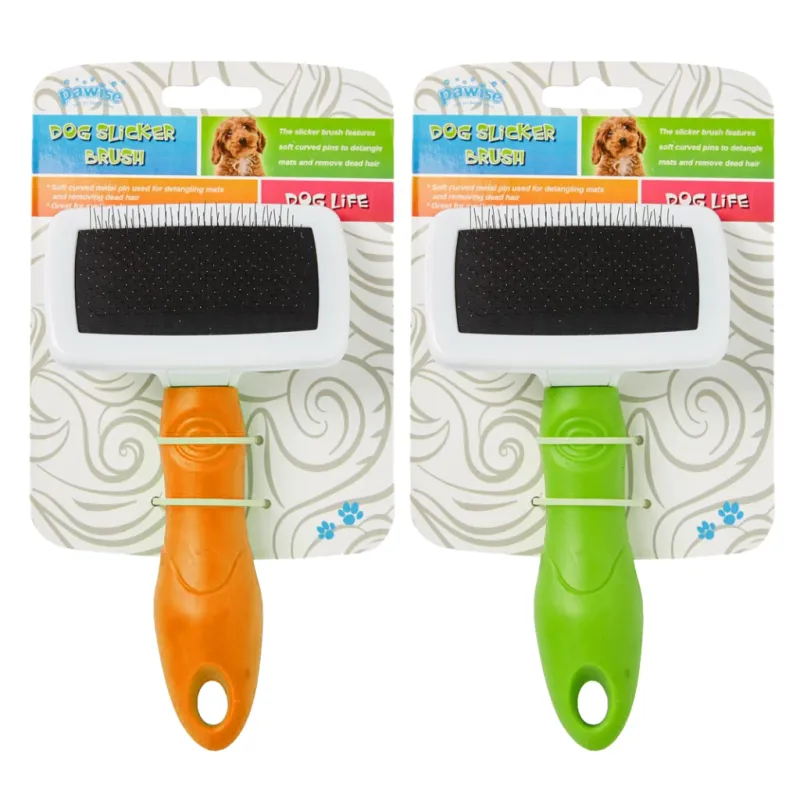 Pawise Dog Slicker Brush M – Fellwechsel – Hunde