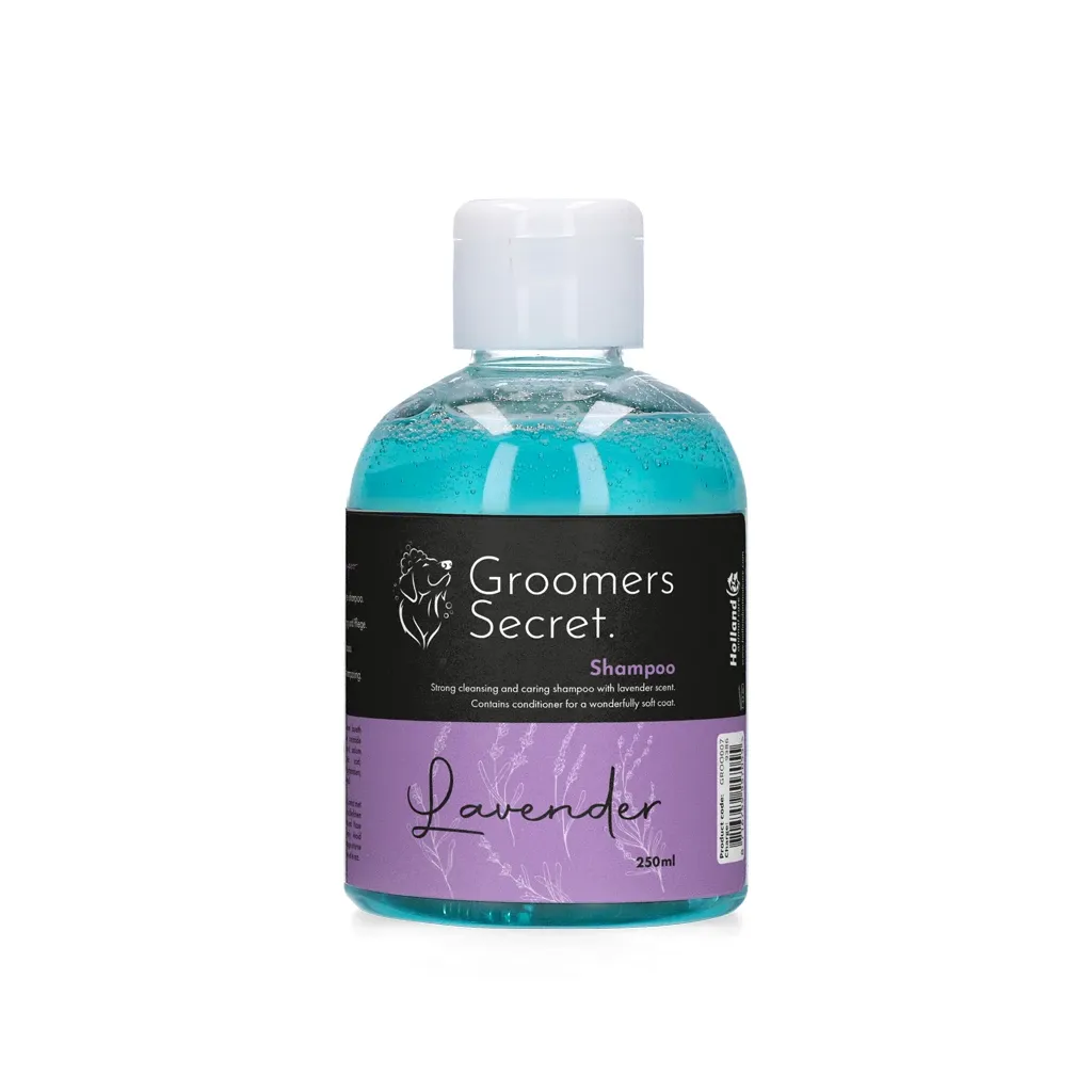 Groomers Secret Shampoo Lavendel 250 ml – Fellpflege – Hunde – Katzen