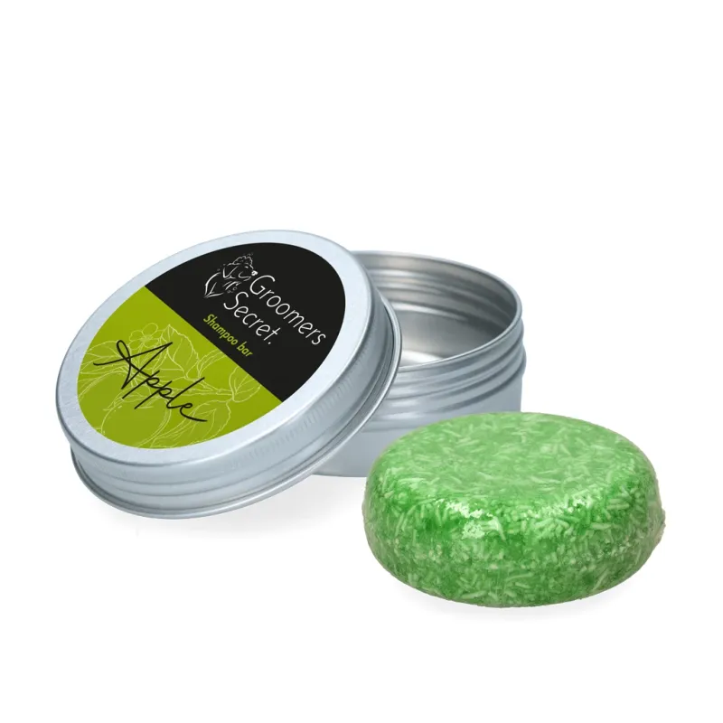 Groomers Secret Shampoo Bar Apfel – Vegan – Fellpflege