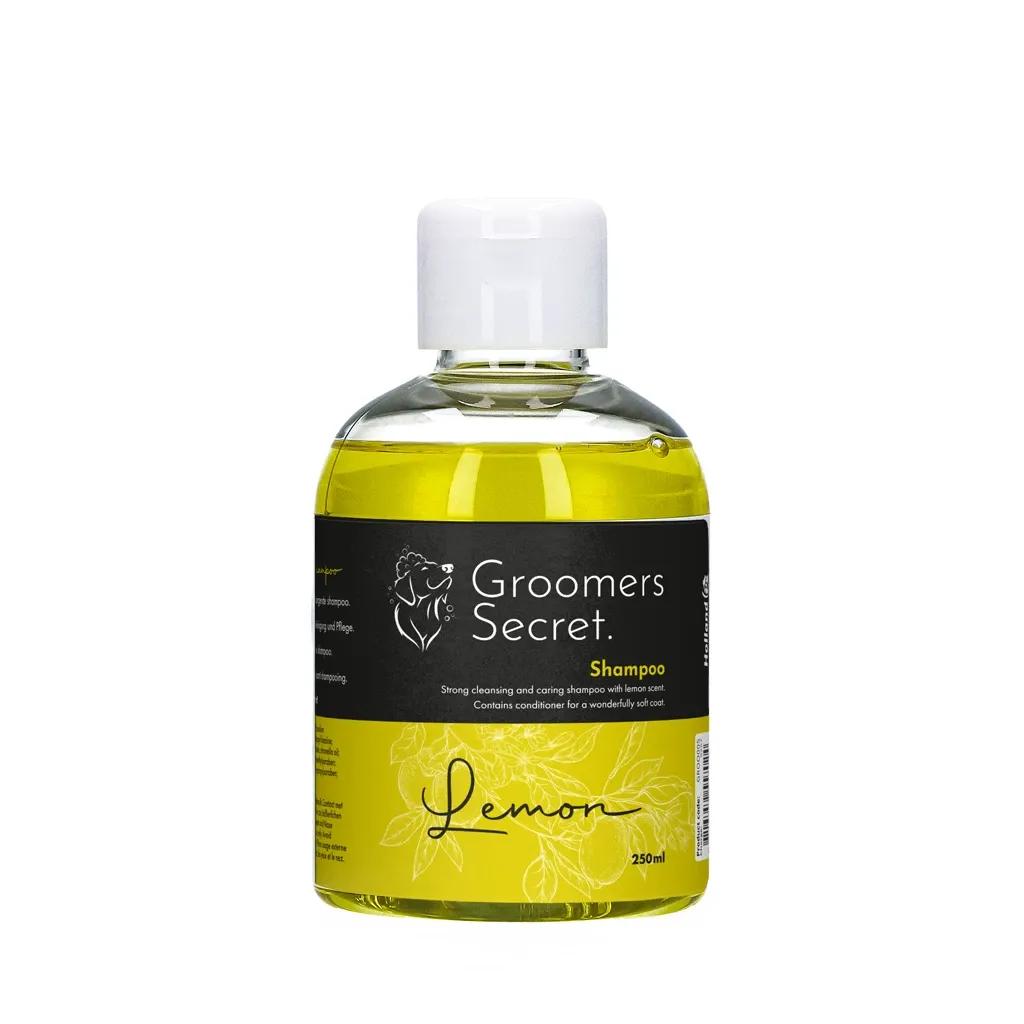 Groomers Secret Shampoo Zitrone 250 ml – Fellpflege – Hunde – Katzen